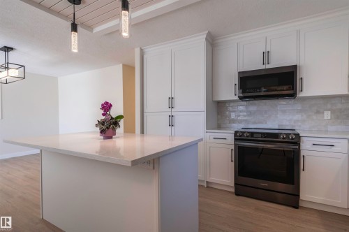 5528 54 Street, Leduc, AB - Indoor Photo Showing Kitchen With Upgraded Kitchen