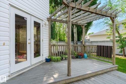 4908 187 Street, Edmonton, AB - Outdoor With Deck Patio Veranda With Exterior