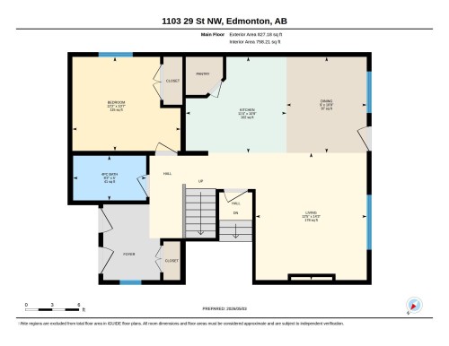 Floor plan - 1103 29 Street, Edmonton, AB - Other