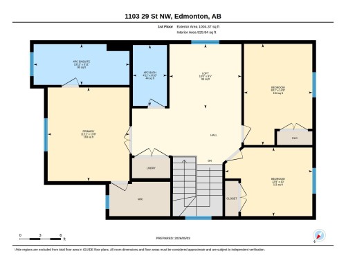 Floor plan - 1103 29 Street, Edmonton, AB - Other