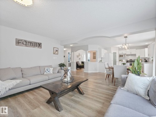 71 Rue Bouchard, Beaumont, AB - Indoor Photo Showing Living Room