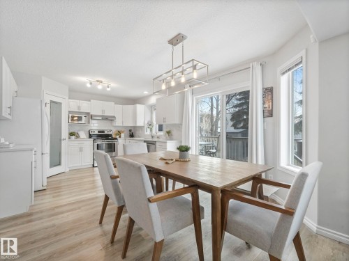 71 Rue Bouchard, Beaumont, AB - Indoor Photo Showing Dining Room
