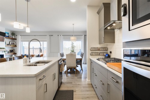 22632 96 Avenue, Edmonton, AB - Indoor Photo Showing Kitchen With Double Sink With Upgraded Kitchen