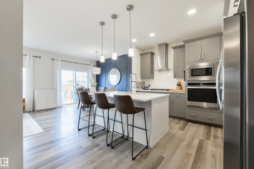 22632 96 Avenue, Edmonton, AB - Indoor Photo Showing Kitchen With Upgraded Kitchen