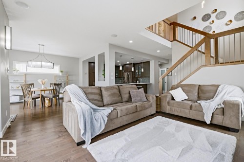 1251 Secord Landing, Edmonton, AB - Indoor Photo Showing Living Room