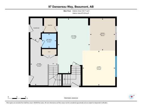Floor plan - 97 Dansereau Way, Beaumont, AB - Other