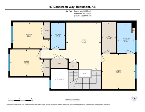 Floor plan - 97 Dansereau Way, Beaumont, AB - Other