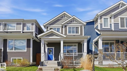384 Stout Lane, Leduc, AB - Outdoor With Facade