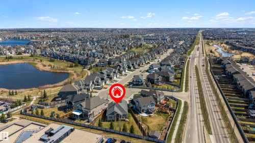 9055 24 Avenue, Edmonton, AB - Outdoor With Body Of Water With View