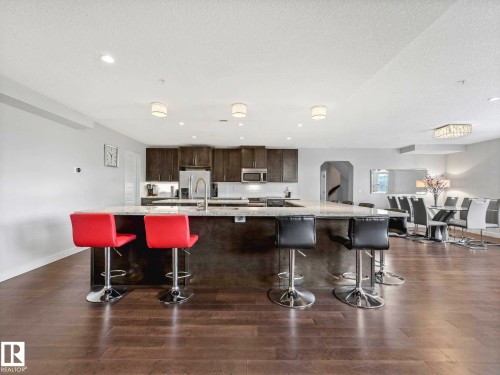 122 5151 Windermere Boulevard, Edmonton, AB - Indoor Photo Showing Kitchen With Upgraded Kitchen