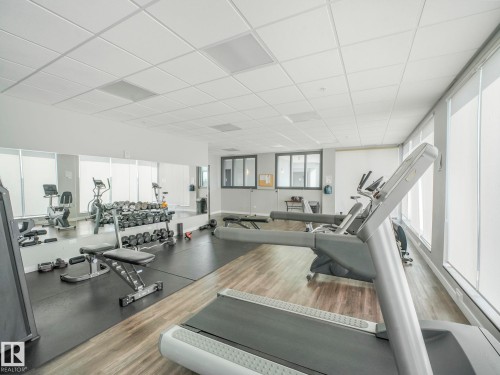 122 5151 Windermere Boulevard, Edmonton, AB - Indoor Photo Showing Gym Room