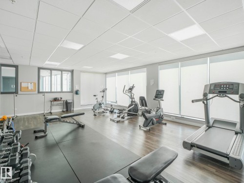 122 5151 Windermere Boulevard, Edmonton, AB - Indoor Photo Showing Gym Room