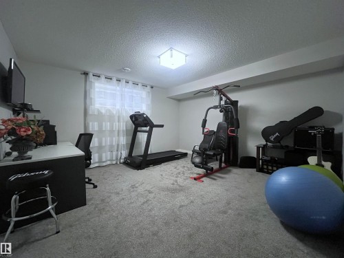 8504 216 Street, Edmonton, AB - Indoor Photo Showing Gym Room