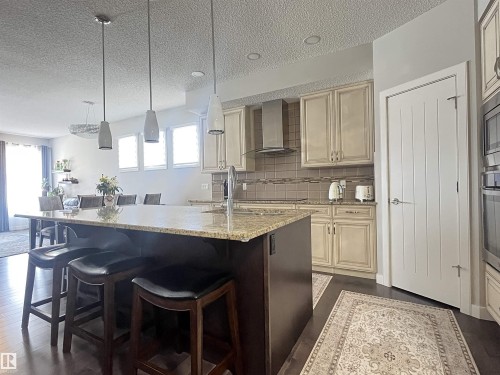 8504 216 Street, Edmonton, AB - Indoor Photo Showing Kitchen With Upgraded Kitchen