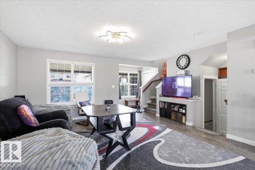 406 Songhurst Place, Leduc, AB - Indoor Photo Showing Living Room