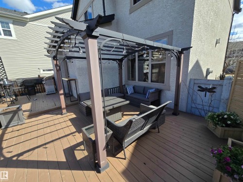 1205 Colonel Stone Avenue, Edmonton, AB - Outdoor With Deck Patio Veranda With Exterior