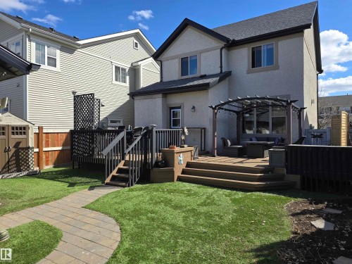 1205 Colonel Stone Avenue, Edmonton, AB - Outdoor With Deck Patio Veranda With Exterior