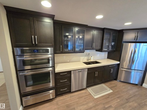 108 11650 79 Avenue, Edmonton, AB - Indoor Photo Showing Kitchen With Double Sink