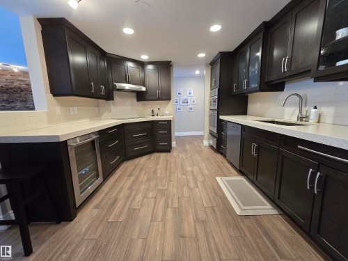 108 11650 79 Avenue, Edmonton, AB - Indoor Photo Showing Kitchen With Upgraded Kitchen