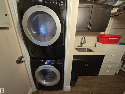 108 11650 79 Avenue, Edmonton, AB - Indoor Photo Showing Laundry Room