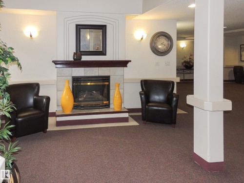 405 6703 172 Street, Edmonton, AB - Indoor With Fireplace