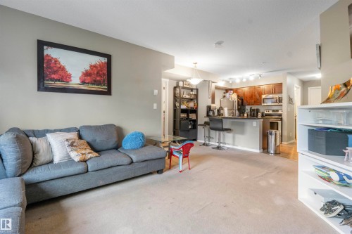 313 5390 Chappelle Rd, Edmonton, AB - Indoor Photo Showing Living Room