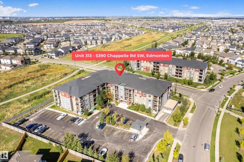 313 5390 Chappelle Rd, Edmonton, AB - Outdoor With View