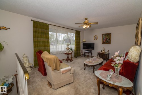 5915 115 Street, Edmonton, AB - Indoor Photo Showing Living Room