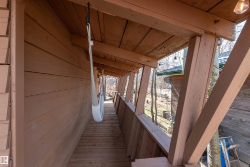 Relax on the hammocks (included) on the deck. - 197 51268 Range Road 204, Rural Strathcona County, AB 