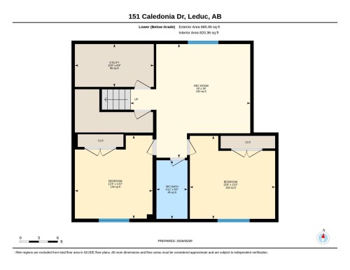 Floor plan - 151 Caledonia Drive, Leduc, AB - Other