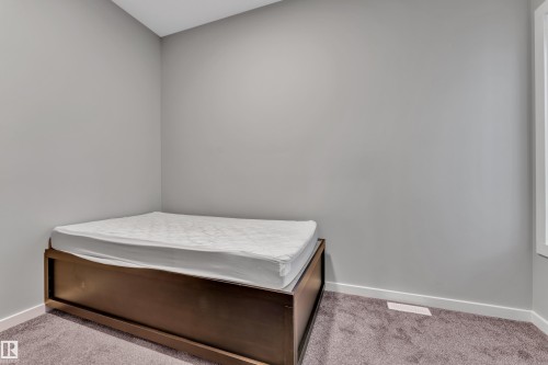 Carpeted room featuring light gray walls and white trim - 319 36 Avenue, Edmonton, AB - Indoor