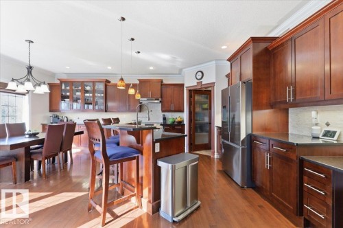 30 Ravine Drive, Devon, AB - Indoor Photo Showing Kitchen With Upgraded Kitchen