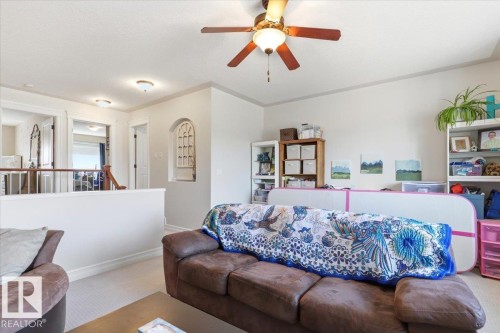 30 Ravine Drive, Devon, AB - Indoor Photo Showing Living Room