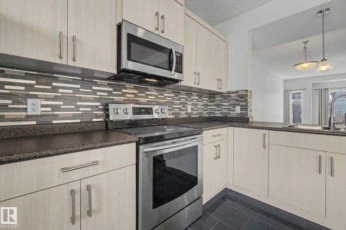 36 723 172 Street, Edmonton, AB - Indoor Photo Showing Kitchen With Upgraded Kitchen