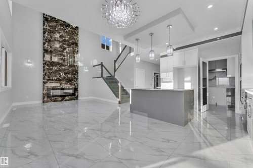 213 Crystal Creek, Leduc, AB - Indoor Photo Showing Kitchen