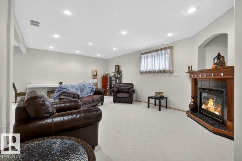 6545 199 Street, Edmonton, AB - Indoor With Fireplace