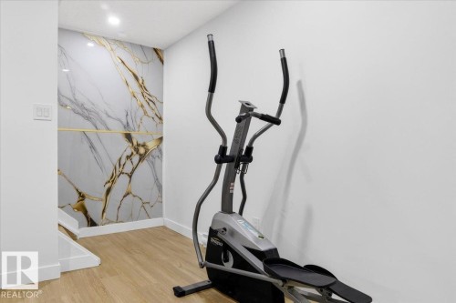 13111 82 Street, Edmonton, AB - Indoor Photo Showing Gym Room