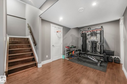 1360 Cunningham Drive, Edmonton, AB - Indoor Photo Showing Gym Room