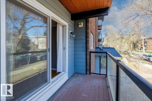 201 10547 83 Avenue, Edmonton, AB - Outdoor With Balcony With Exterior