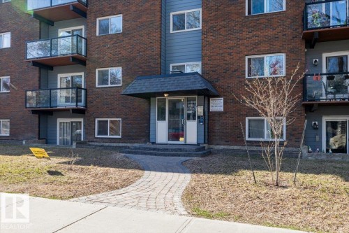 201 10547 83 Avenue, Edmonton, AB - Outdoor With Balcony