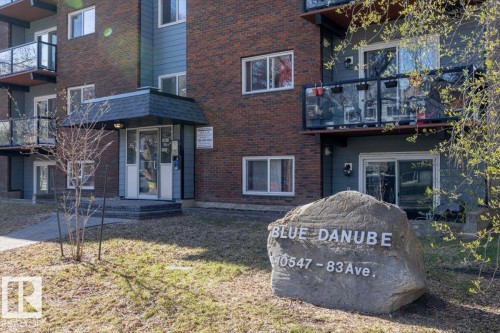 201 10547 83 Avenue, Edmonton, AB - Outdoor With Balcony