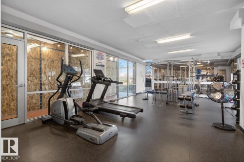 606 10883 Saskatchewan Drive, Edmonton, AB - Indoor Photo Showing Gym Room