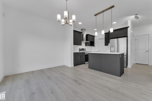 19734 29 Avenue, Edmonton, AB - Indoor Photo Showing Kitchen With Upgraded Kitchen