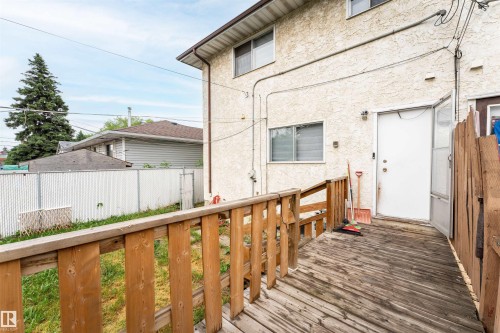 12411 94 Street, Edmonton, AB - Outdoor With Deck Patio Veranda With Exterior