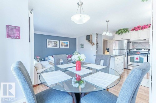 5806 1A Avenue, Edmonton, AB - Indoor Photo Showing Dining Room