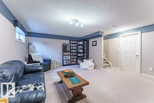 5806 1A Avenue, Edmonton, AB - Indoor Photo Showing Living Room