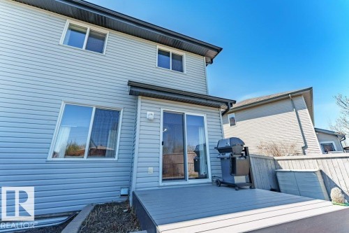 5806 1A Avenue, Edmonton, AB - Outdoor With Deck Patio Veranda With Exterior