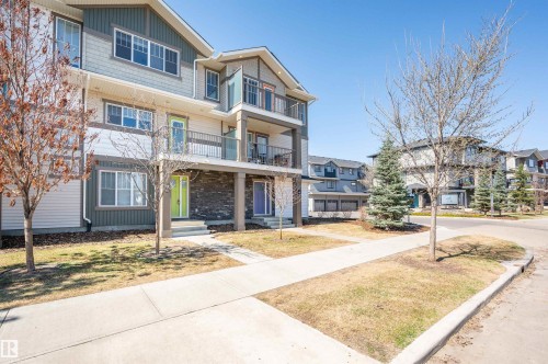 8 1530 Tamarack Boulevard, Edmonton, AB - Outdoor With Balcony With Facade