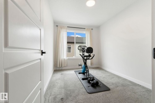 163 804 Welsh Drive, Edmonton, AB - Indoor Photo Showing Gym Room