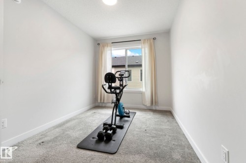 163 804 Welsh Drive, Edmonton, AB - Indoor Photo Showing Gym Room
